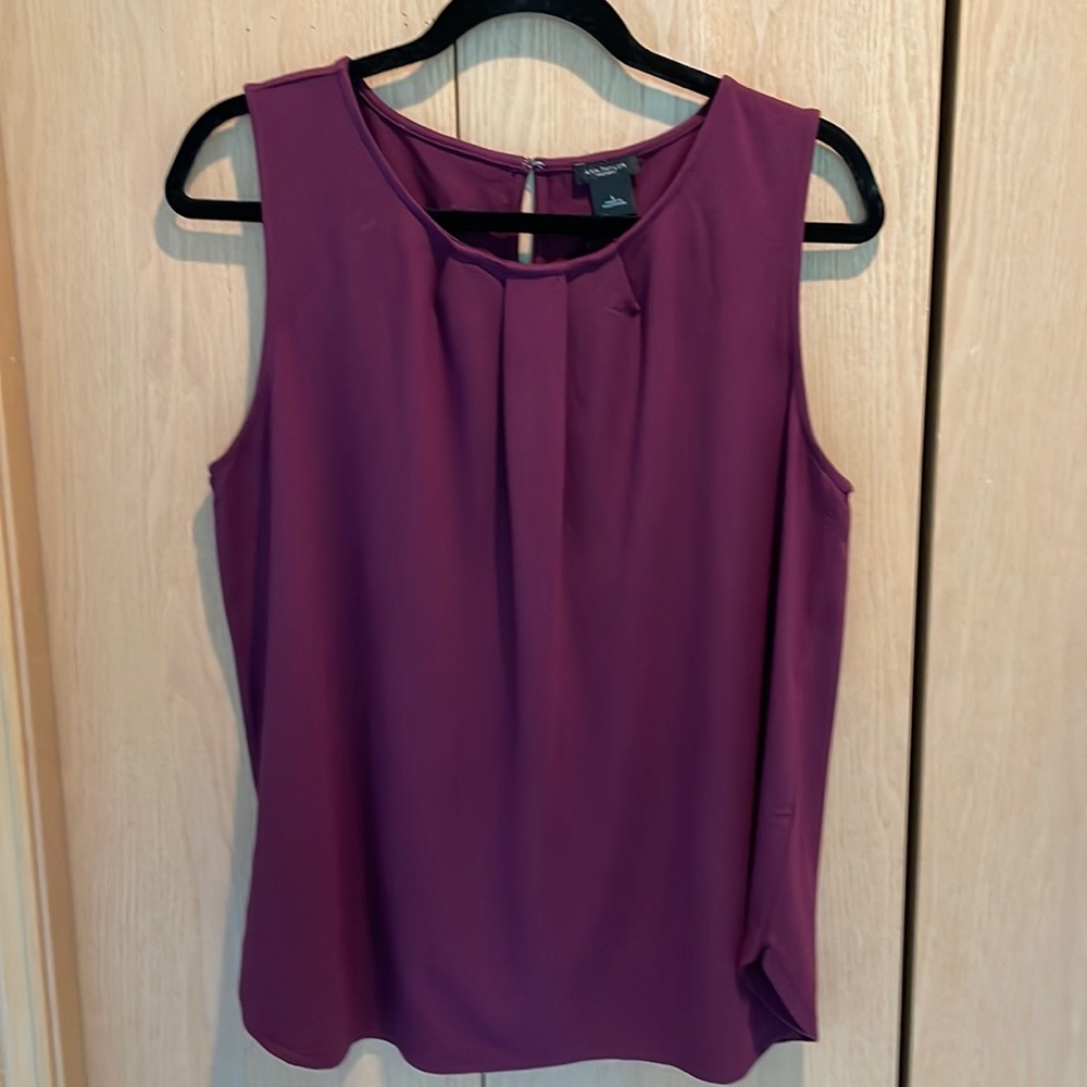 Ann Taylor sleeveless blouse